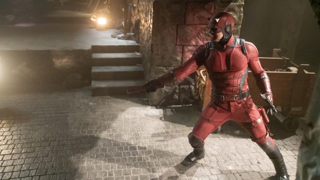 Le nouveau costume de Daredevil dans Born Again // Source : Marvel / Giovanni Rufino