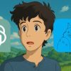 Sam Altman dans le style du Studio Ghibli // Source : Généré par IA avec ChatGPT