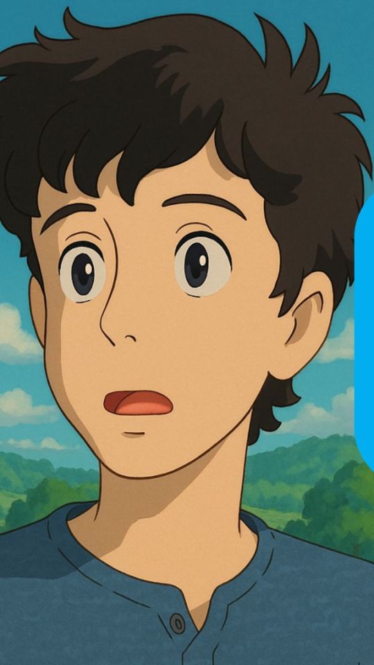 Sam Altman dans le style du Studio Ghibli // Source : Généré par IA avec ChatGPT