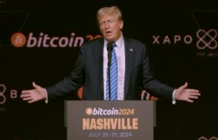 Donald Trump Bitcoin 2024 Keynote Speech // Source : Bitcoin Magazine -Youtube