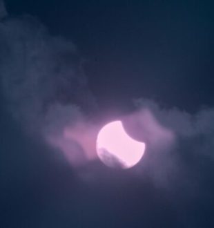 Éclipse partielle du 29 mars 2025. // Source : Flickr/CC/Max Grobecker (photo recadrée)