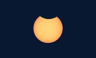 Éclipse solaire. // Source : Canva Éclipse solaire. // Source : Canva