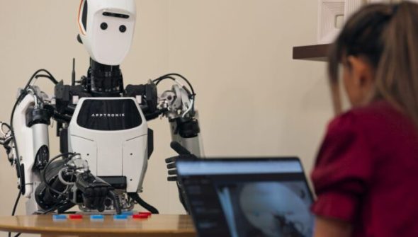 Un robot avec Gemini Robotics. // Source : Google DeepMind