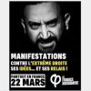 L'affiche générée par LFI contre Cyril Hanouna. // Source : LFI