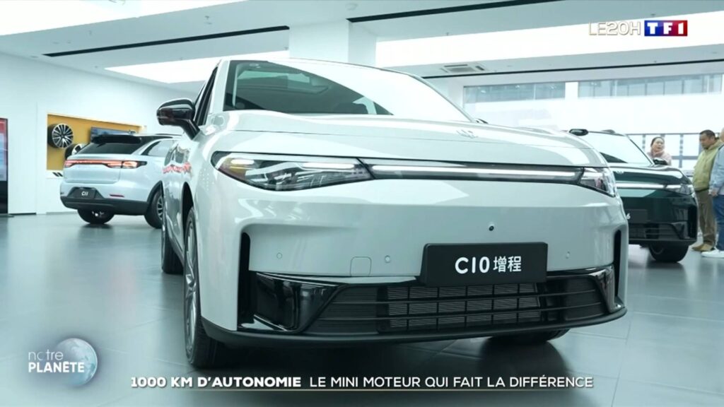 Leapmotor C10 EREV // Source : Extrait JT TF1 