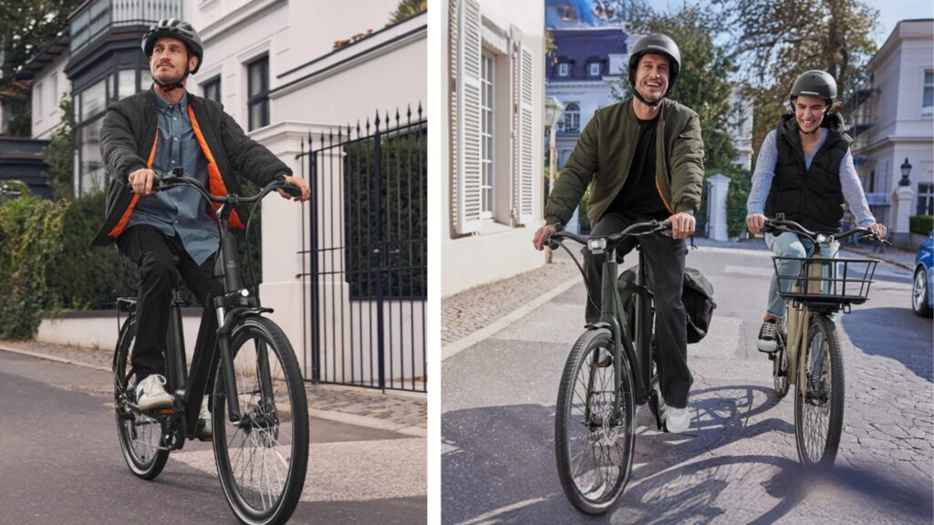 Ces gens sont heureux, il fait beau et ils ont payé leur vélo moins de 1 300 € // Source : Lidl