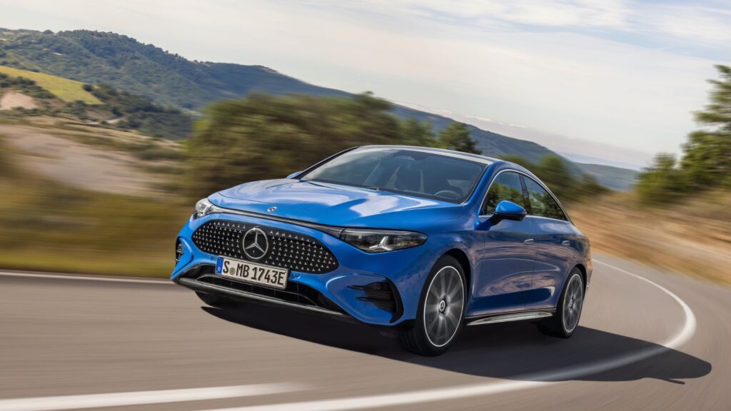 La nouvelle Mercedes CLA électrique (2025) // Source : Mercedes-Benz La nouvelle Mercedes CLA électrique (2025) // Source : Mercedes-Benz