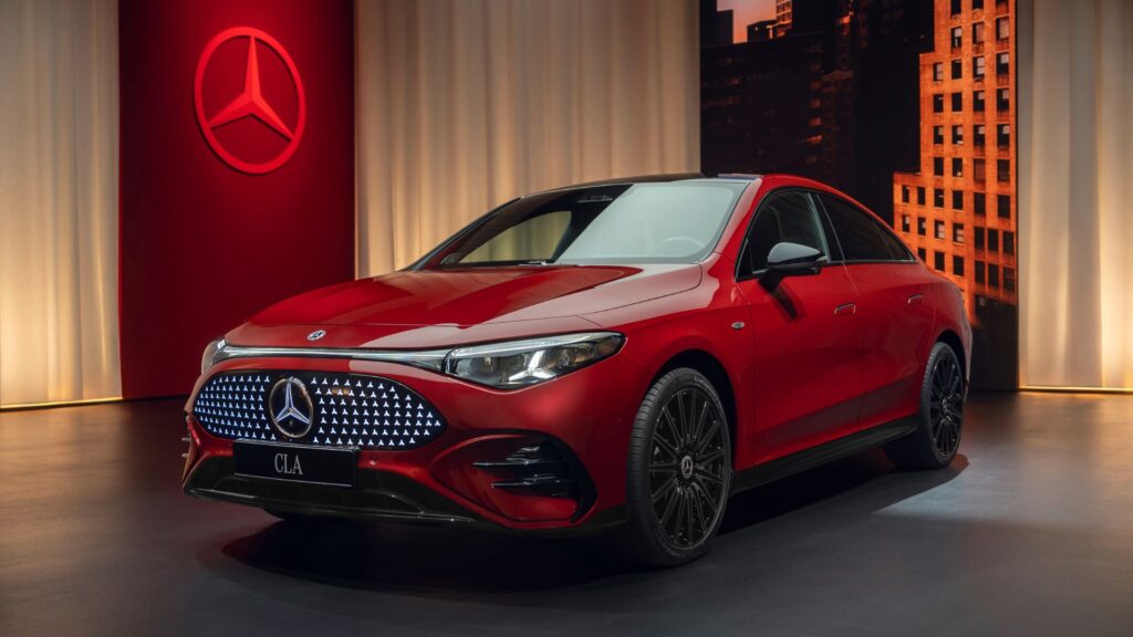 La nouvelle Mercedes CLA électrique (2025) // Source : Mercedes-Benz