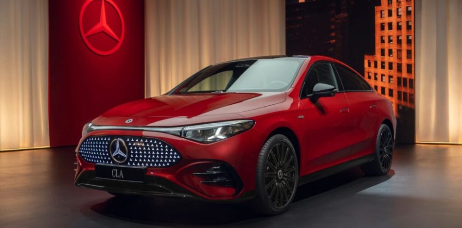 La nouvelle Mercedes CLA électrique (2025) // Source : Mercedes-Benz