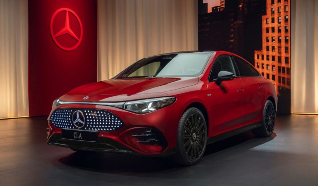 La nouvelle Mercedes CLA électrique (2025) // Source : Mercedes-Benz