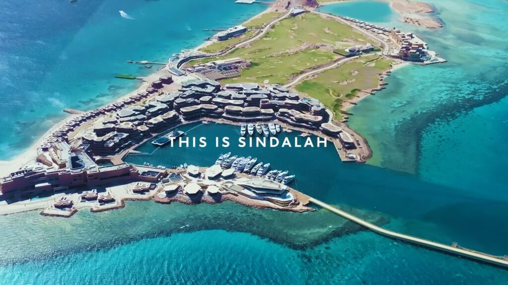 Sindalah en novembre 2024 // Source : NEOM via YouTube