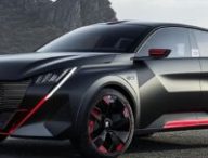 La Peugeot E-208 GTi imaginée par IA. // Source : Numerama avec Midjourney