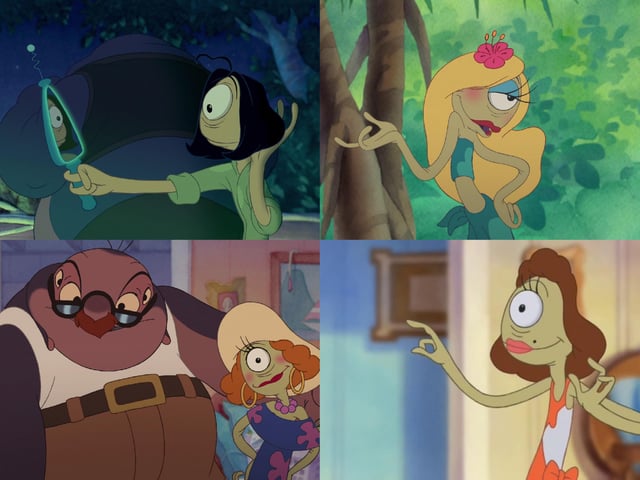 Pleakley dans le dessin animé // Source : Disney