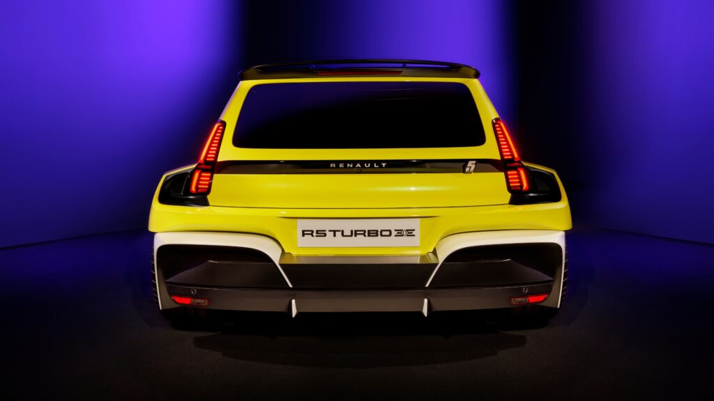 La Renault 5 Turbo 3E (2027) // Source : Renault La Renault 5 Turbo 3E (2027) // Source : Renault