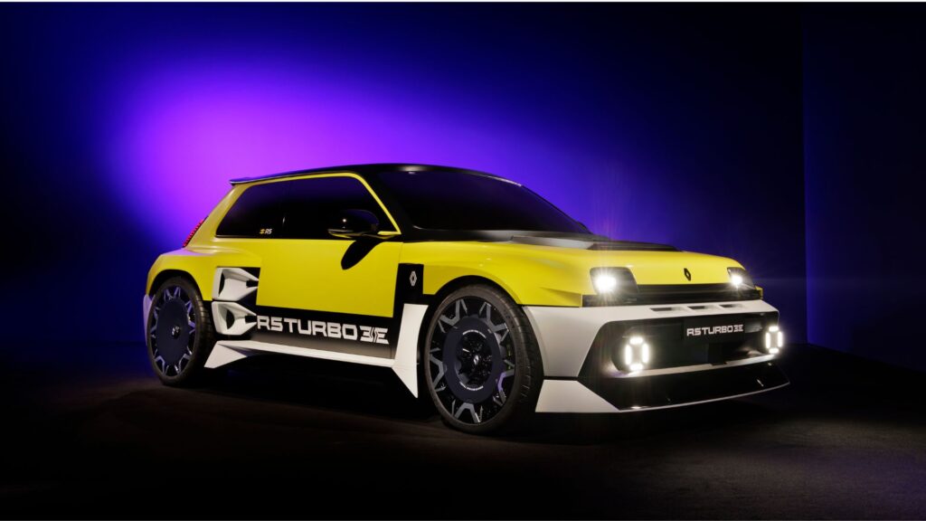 La Renault 5 Turbo 3E (2027) // Source : Renault La Renault 5 Turbo 3E (2027) // Source : Renault