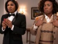 Edwina Findley et Uzo Aduba dans La Résidence // Source : Jessica Brooks/Netflix