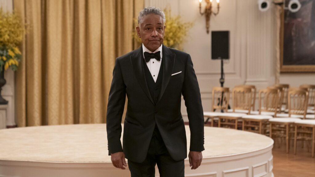 Giancarlo Esposito dans La Résidence // Source : Jessica Brooks/Netflix