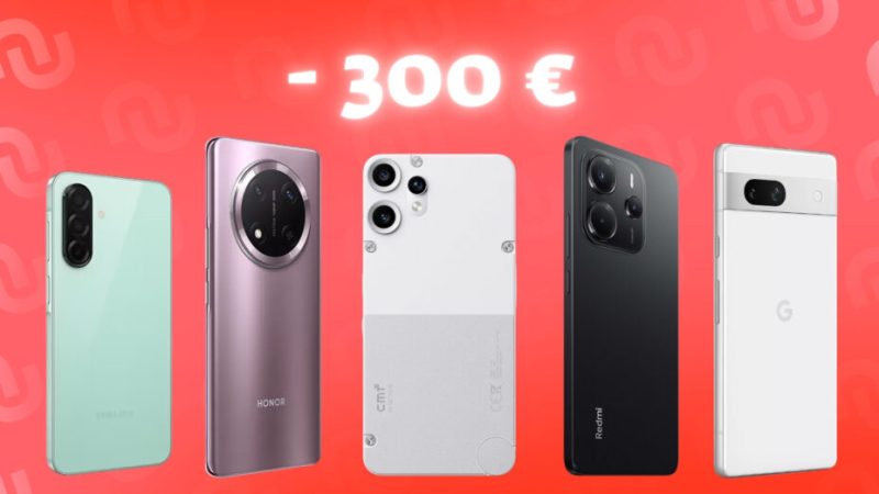 Quels sont les meilleurs smartphones rapport qualité-prix ? Notre sélection à moins de 300 €