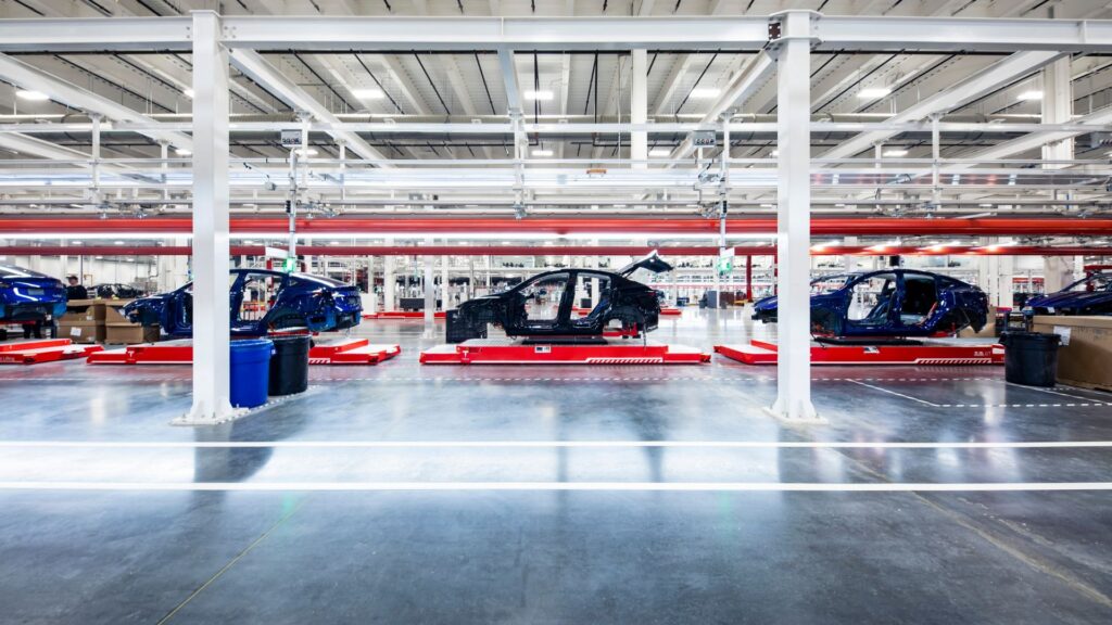 La Gigafactory de Tesla au Texas // Source : Tesla