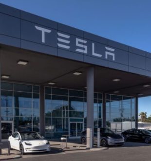 Un point de vente Tesla aux États-Unis // Source : Tesla