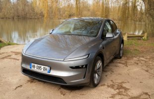 Le nouveau Tesla Model Y en version Launch Series // Source : Alfred Tertrais pour Numerama