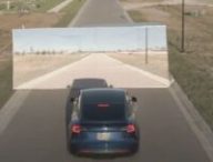 Un autre Youtubeur américain a mis à l'épreuve l'Autopilot de Tesla avec un faux mur // Source : Kyle Paul via YouTube