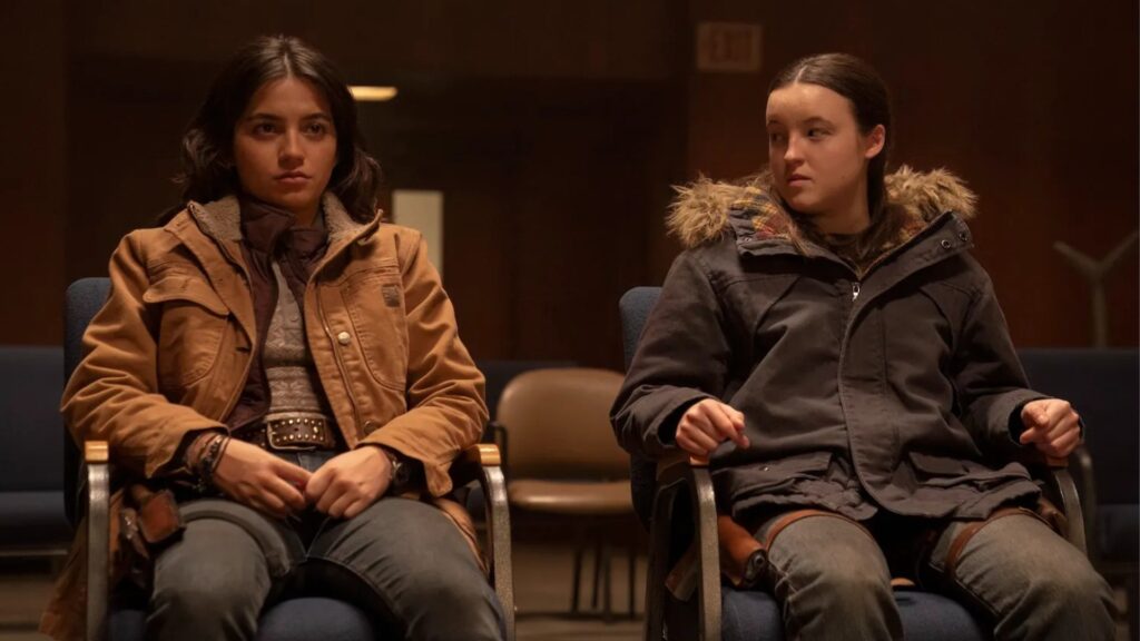 Dina et Ellie dans la série The Last of Us. // Source : HBO