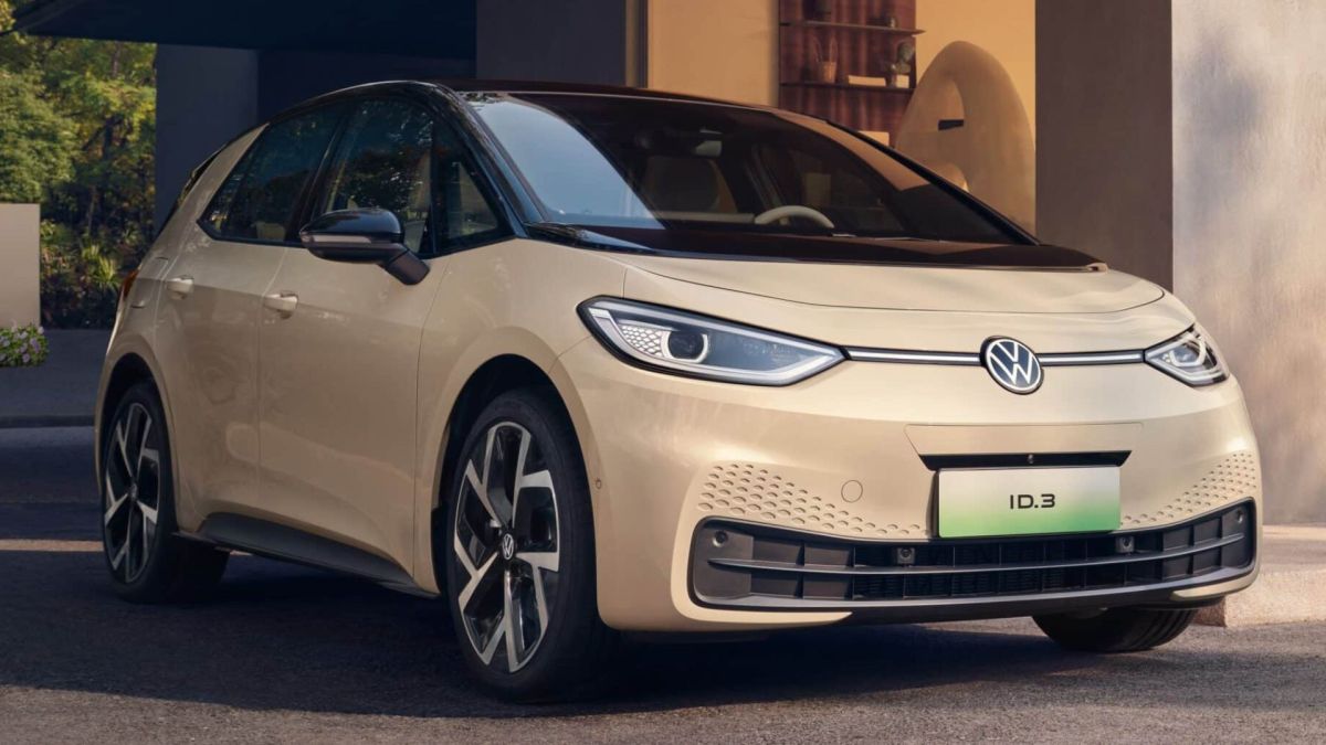 La Volkswagen ID.3 avec batterie LFP en Chine // Source : CarNewsChina