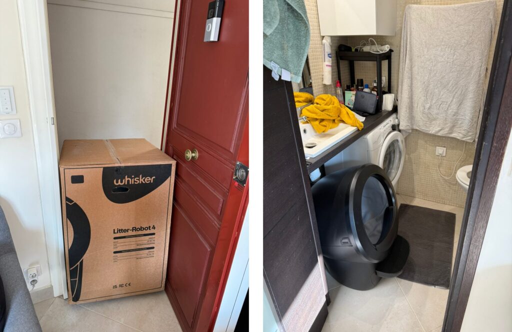 Le Litter-Robot 4 est plus grand qu'une machine à laver.