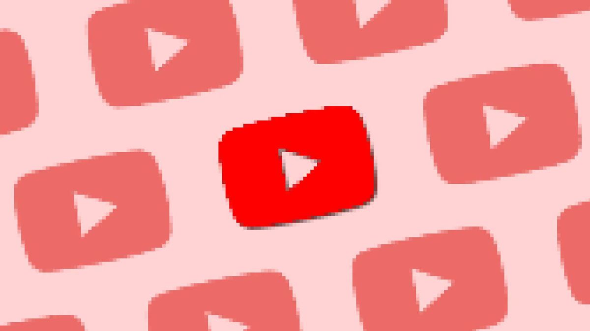 YouTube pixellisé