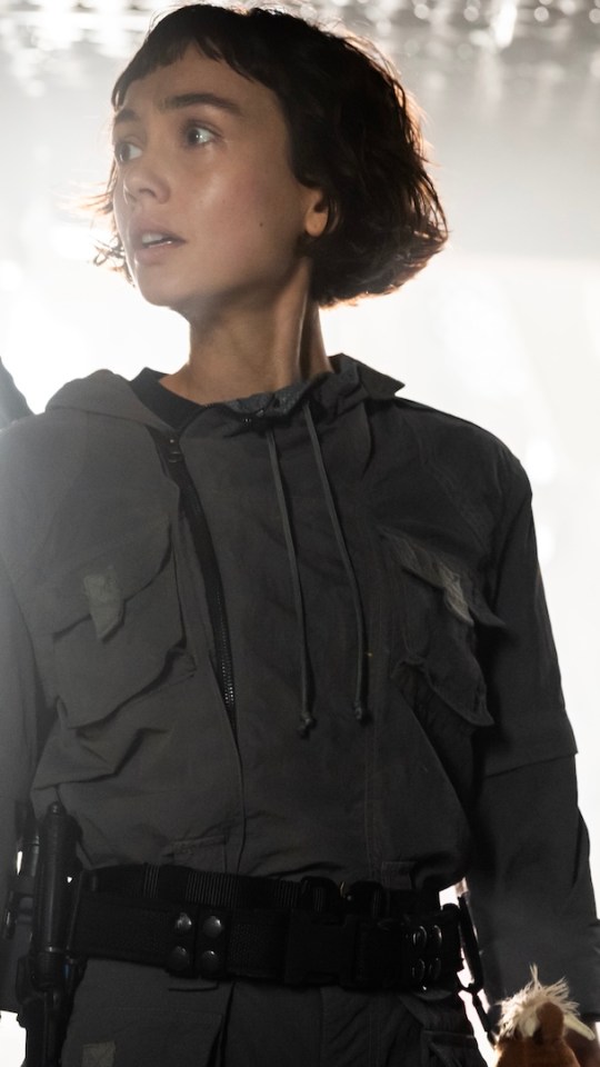 Sydney Chandler interprète Wendy, l'héroïne d'Alien : Earth // Source : Patrick Brown/FX