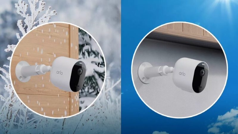 Ce pack de deux caméras de surveillance et leur panneau solaire est 160 € moins cher