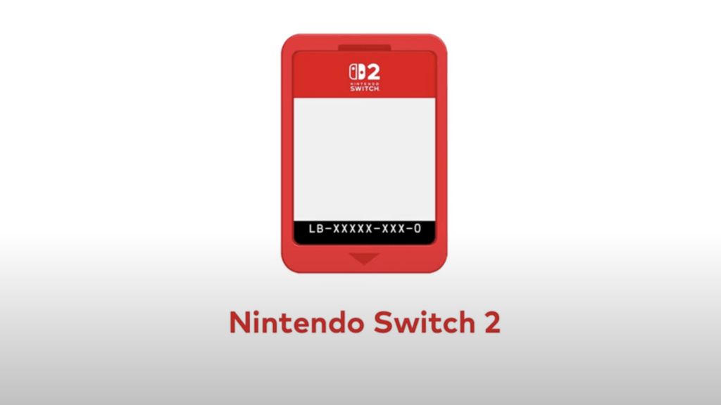 Cartouche de Nintendo Switch 2 // Source : Nintendo Cartouche de Nintendo Switch 2 // Source : Nintendo