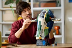 Vaisseau de Jango Fett en Lego // Source : Lego