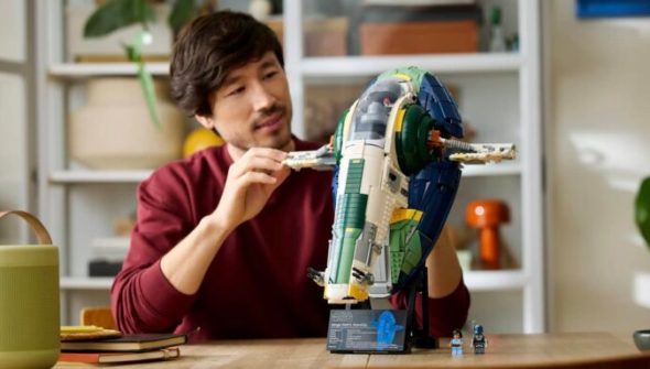 Vaisseau de Jango Fett en Lego // Source : Lego