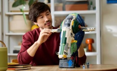 Vaisseau de Jango Fett en Lego // Source : Lego Vaisseau de Jango Fett en Lego // Source : Lego