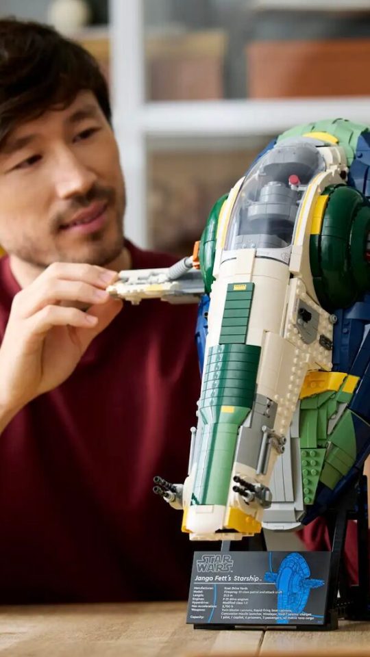 Vaisseau de Jango Fett en Lego // Source : Lego