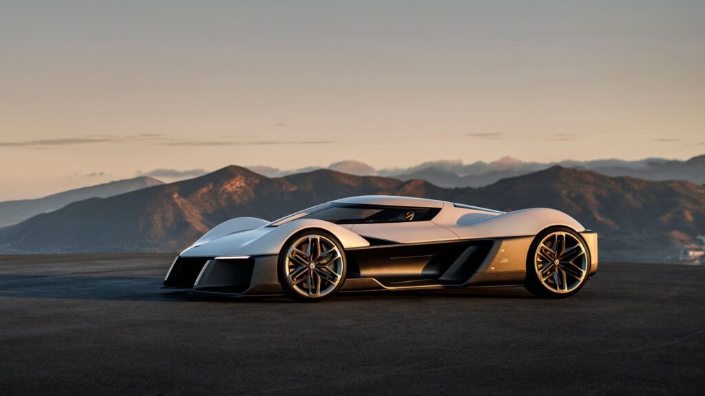 Le concept-car imaginant la prochaine génération de Chevrolet Corvette // Source : GM