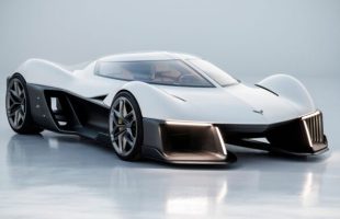 Le concept-car imaginant la prochaine génération de Chevrolet Corvette // Source : GM