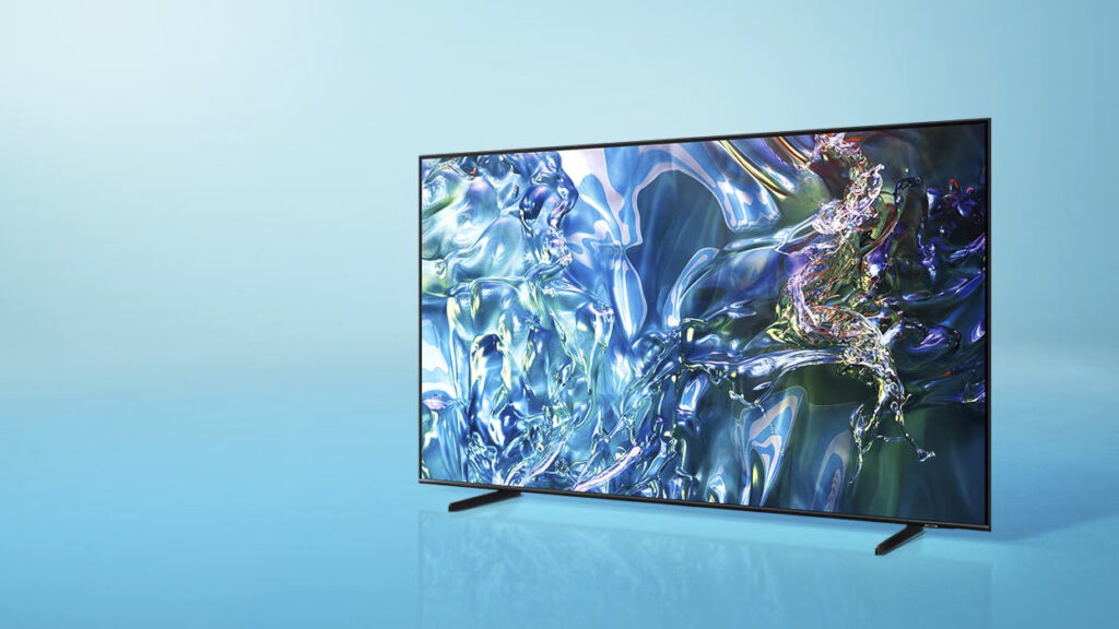 Le Samsung TQ55Q80D est un écran taillé pour le jeu vidéo // Source : Samsung