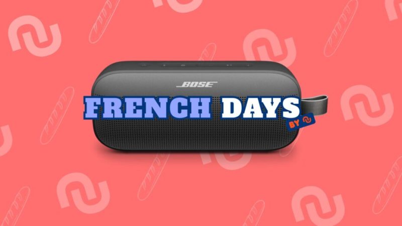Cette enceinte compacte et étanche de Bose perd 50 € pendant les French Days