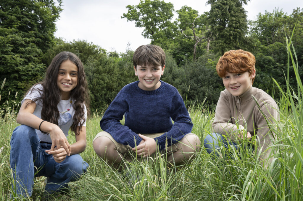 Hermine, Harry et Ron, en version série télé. // Source : HBO Hermine, Harry et Ron, en version série télé. // Source : HBO