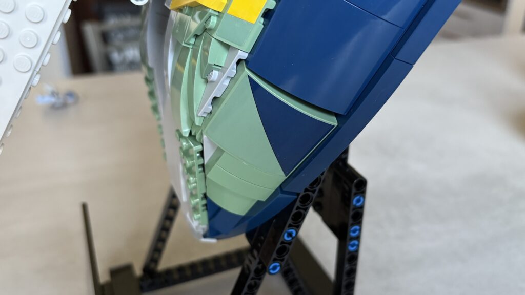 Vaisseau Boba Fett en Lego // Source : Maxime Claudel pour Numerama