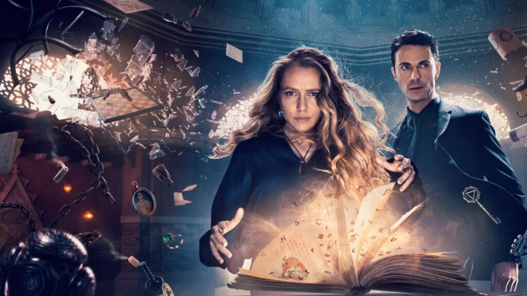 Diana et Matthew dans A Discovery of Witches // Source : Sky1