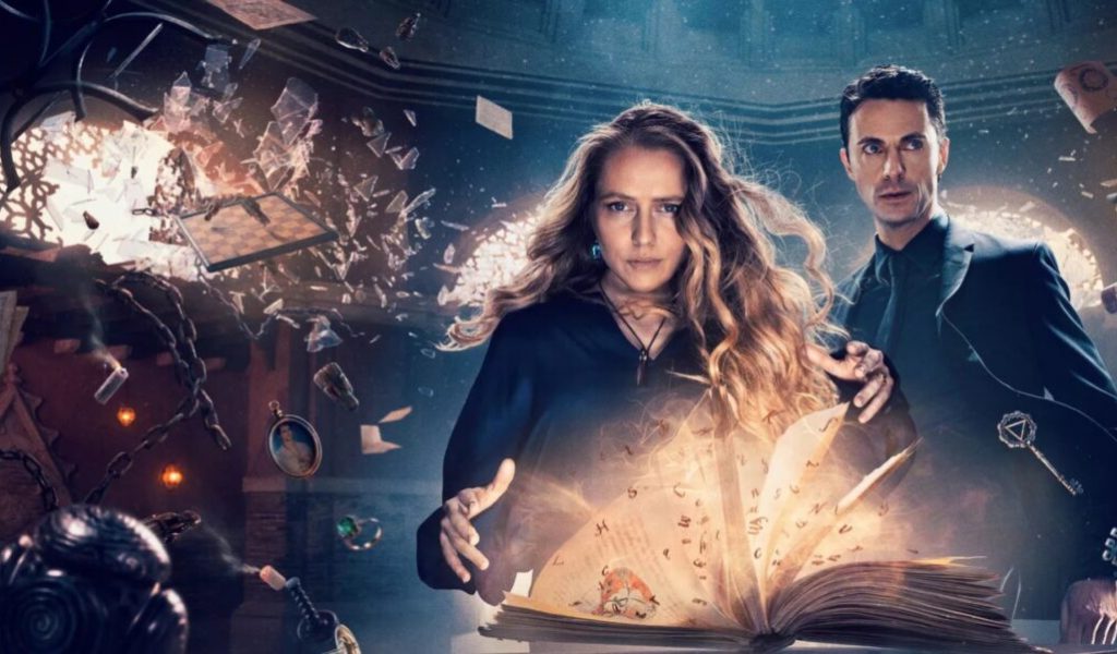 Diana et Matthew dans A Discovery of Witches // Source : Sky1