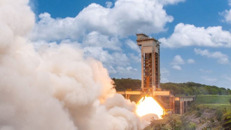 Bonne nouvelle pour la future Ariane 6 : une mise à feu d’un nouveau moteur a réussi