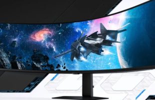 Samsung Odyssey G9 G95C moniteur gaming // Source : Samsung