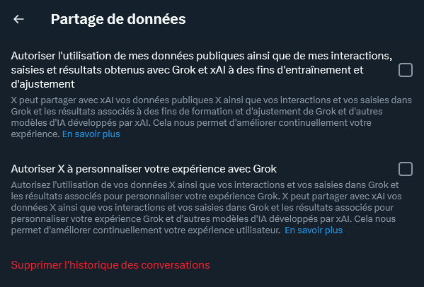 grok données