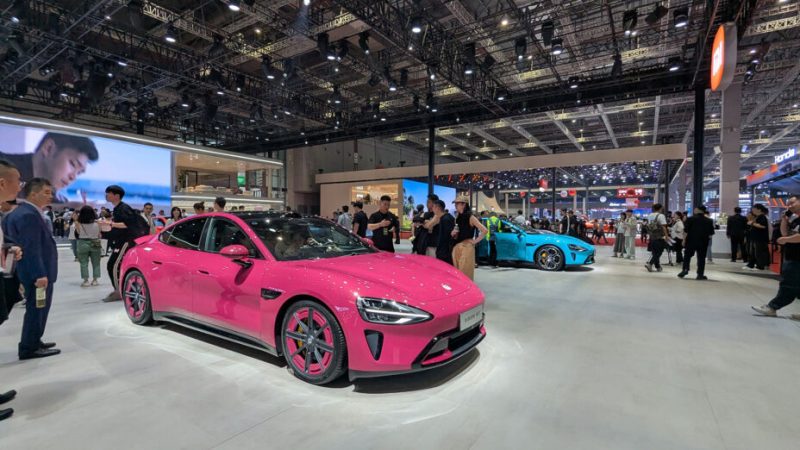 Le salon auto de Shanghai est une vraie claque