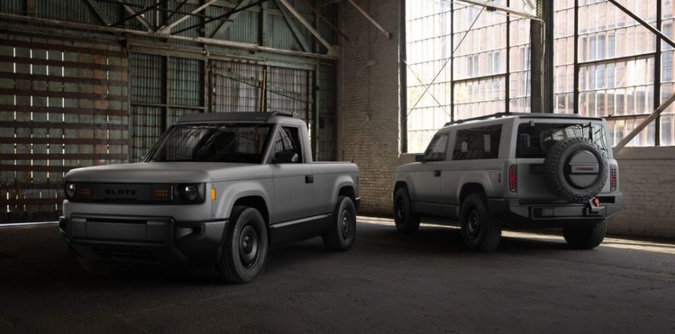 Le pick-up électrique Slate (2026) // Source : Slate Auto